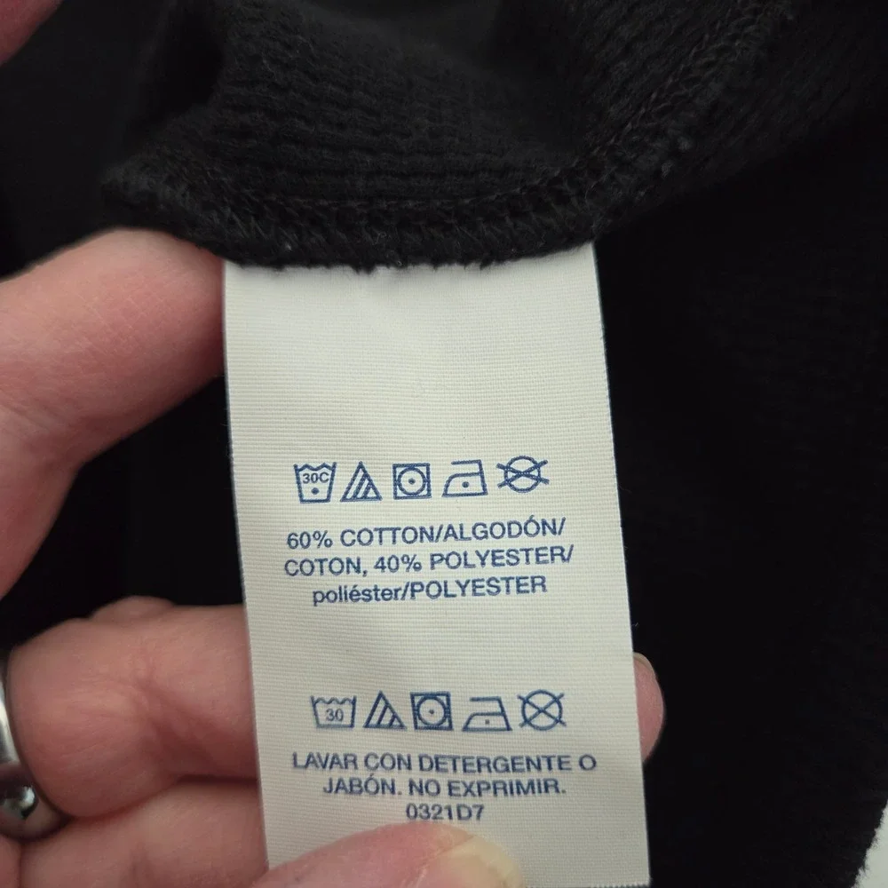 Polo Ralph Lauren Sleepwear Shirt Black Waffle‎ Knit Thermal Mens 2XL